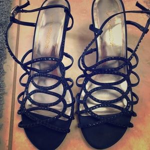 Navy blue “Caparros” sandals Sz 10